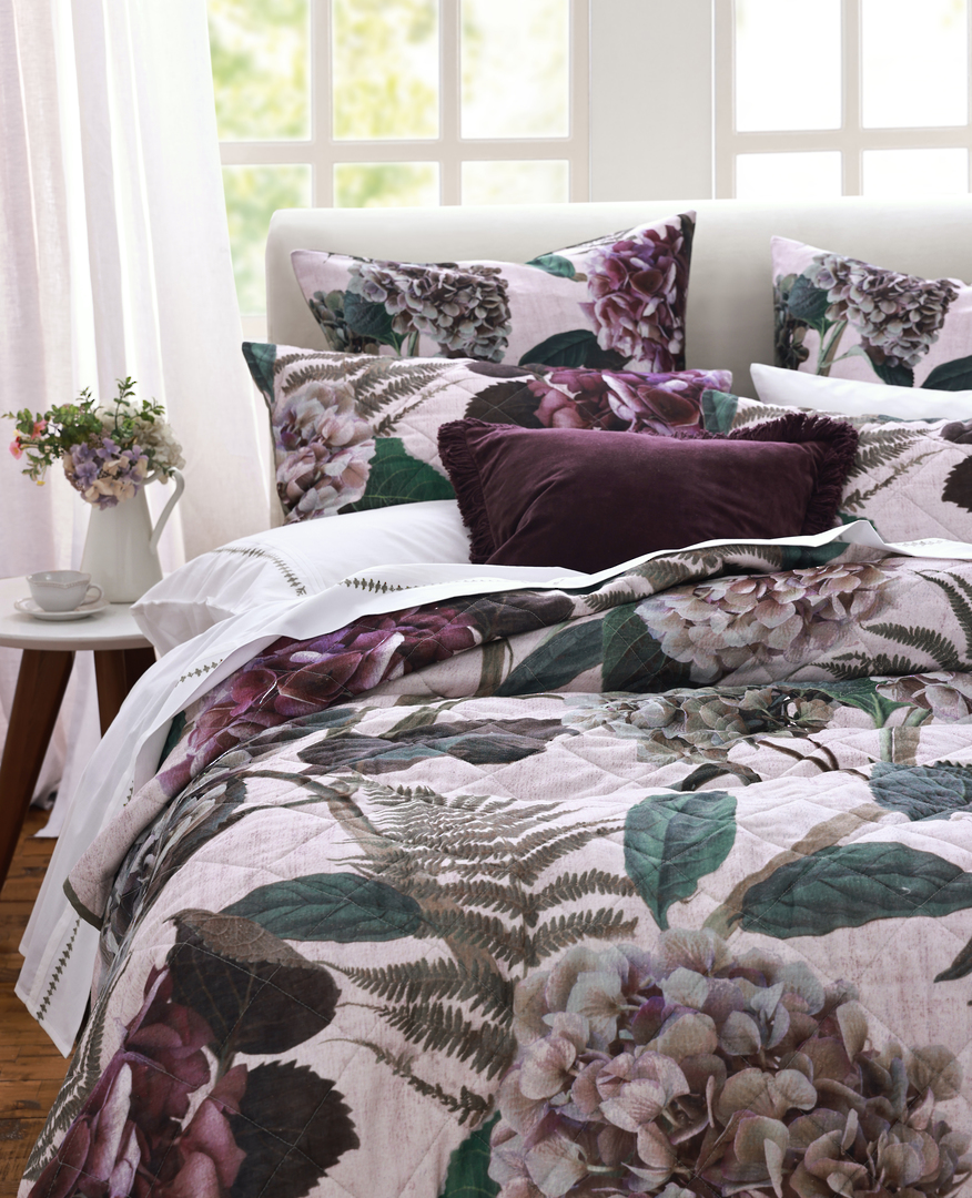 MM Linen - Heidi Bedspread Set - Matching Cushions and Quilted Eurocase Set Extras image 2